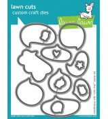 Lawn Fawn CHIT CHAT die set